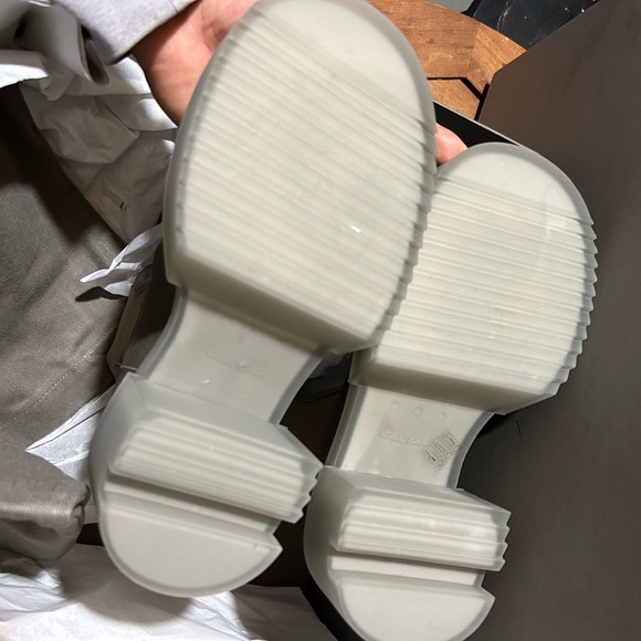 Rick Owens Beatle Abstract Boots Dust/Clear New/Never worn Size 36 - Picture 8 of 10